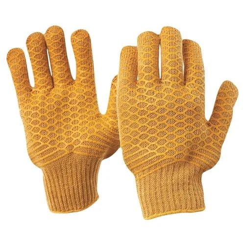 Pro Choice Safety Gear Brown Lattice Gloves Large 