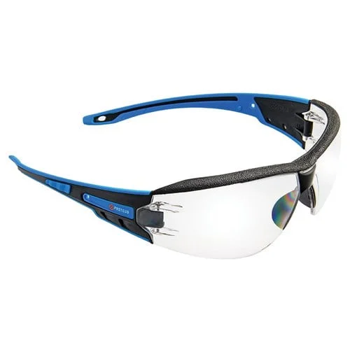 Proteus 1 Safety Glasses Integrated Brow Dust Guard