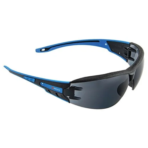Proteus 1 Safety Glasses Integrated Brow Dust Guard - Image 2