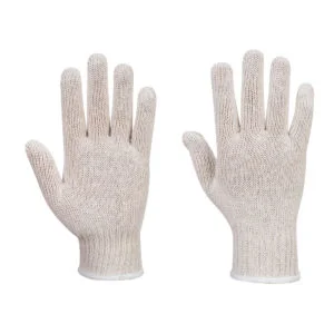 String Knit Liner Gloves