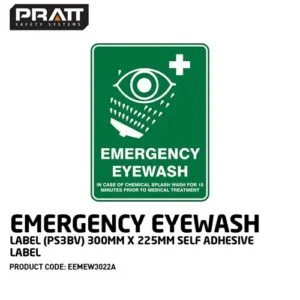 Emergency Eyewash Sign