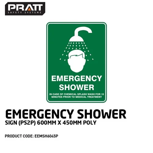 Emergency Shower Sign - Image 3