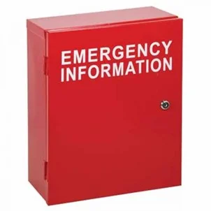 Emergency Information Cabinet