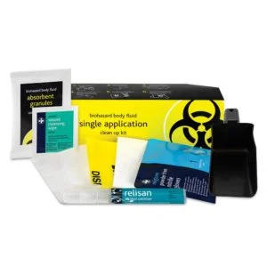 Body Fluid Single Use Pack, Cardboard Case