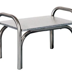 1 Step, Stainless Steel Frame