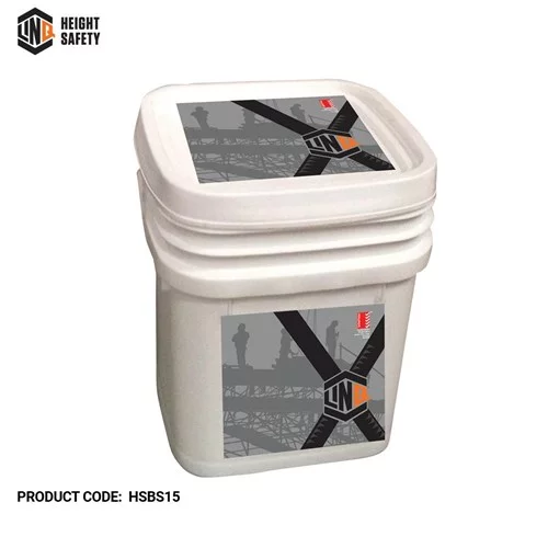 15L Square Buckets & Lid for Kits