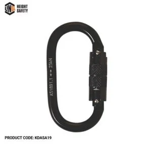 Karabiner - Double Action Steel Alloy 19mm