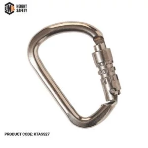 Karabiner - Triple Action Stainless Steel 27mm