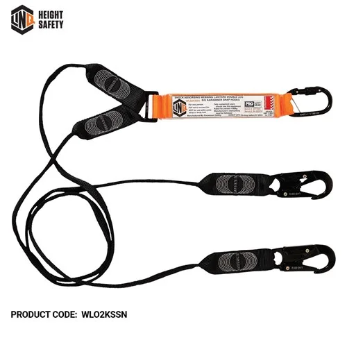 Elite Double Leg Shock Absorbing Webbing Lanyard - Image 8