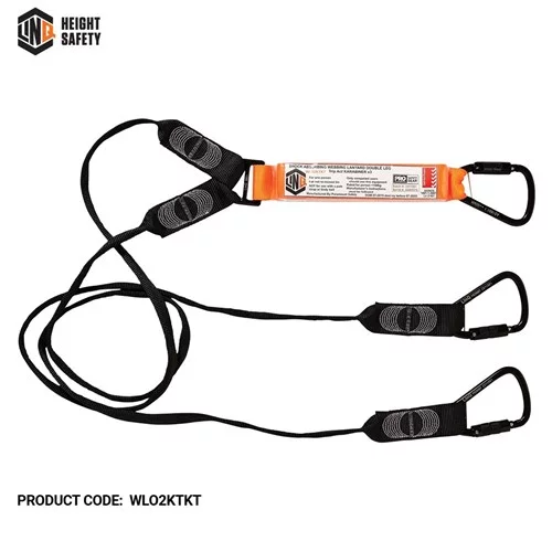 Elite Double Leg Shock Absorbing Webbing Lanyard - Image 10