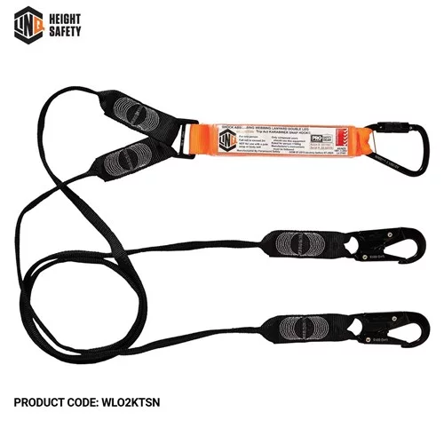 Elite Double Leg Shock Absorbing Webbing Lanyard - Image 12