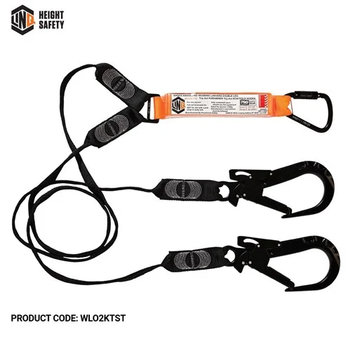 Elite Double Leg Shock Absorbing Webbing Lanyard - Image 13