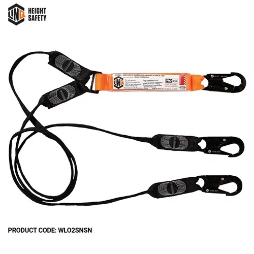 Elite Double Leg Shock Absorbing Webbing Lanyard - Image 16