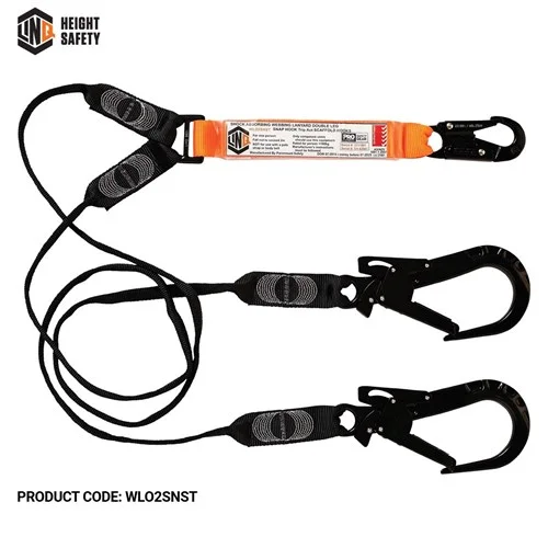 Elite Double Leg Shock Absorbing Webbing Lanyard - Image 17