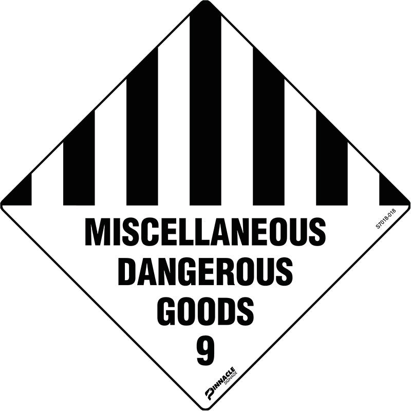 Miscellaneous Dangerous Goods 9