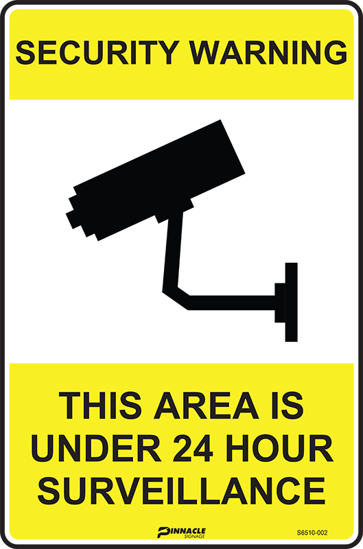 Security Warning This Area Is Under 24 Hour Surveillance - Image 2