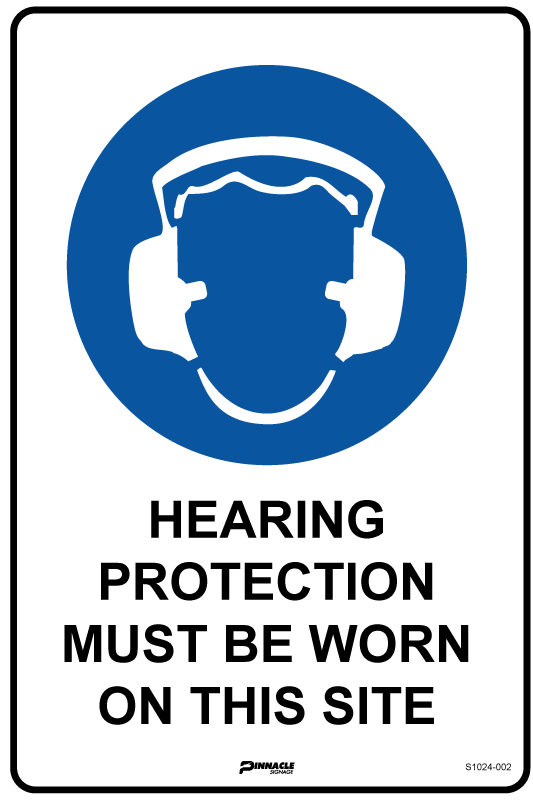 Hearing Protection Must Be Worn On This Site - Image 2