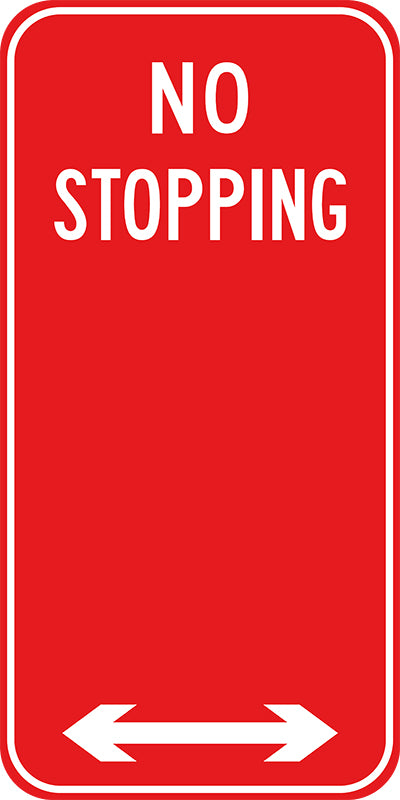 No Stopping (Dual Arrow)