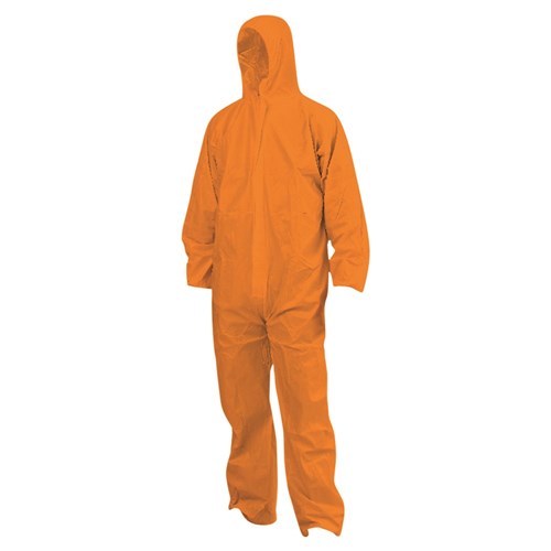 BarrierTech SMS Coveralls Orange Large