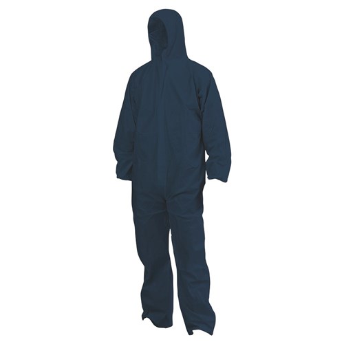 BarrierTech SMS Coveralls Blue XL