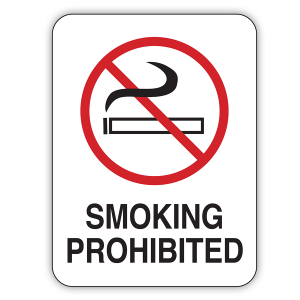 SMOKING PROHIBITED SIGN