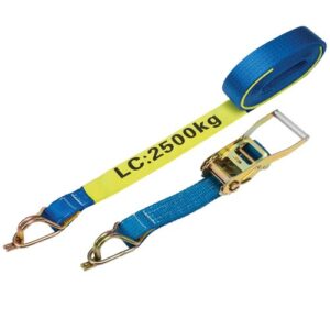 Ratchet Tie Down 50mmx12.0m 2.5T Captive J-Hook