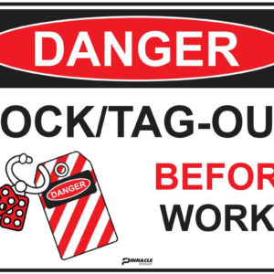 Danger Lock/Tag Out Before Works