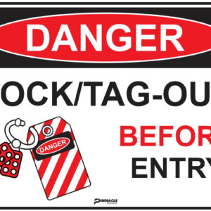 Danger Lock/Tag Out Before Entry