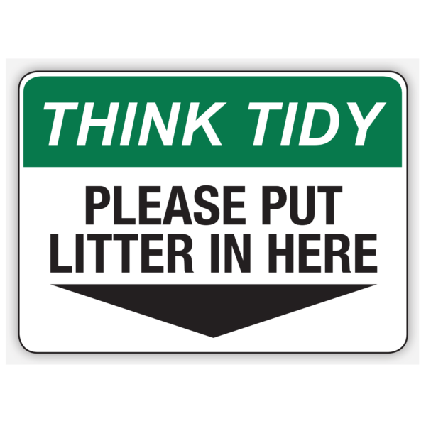 PLEASE PUT LITTER IN HERE