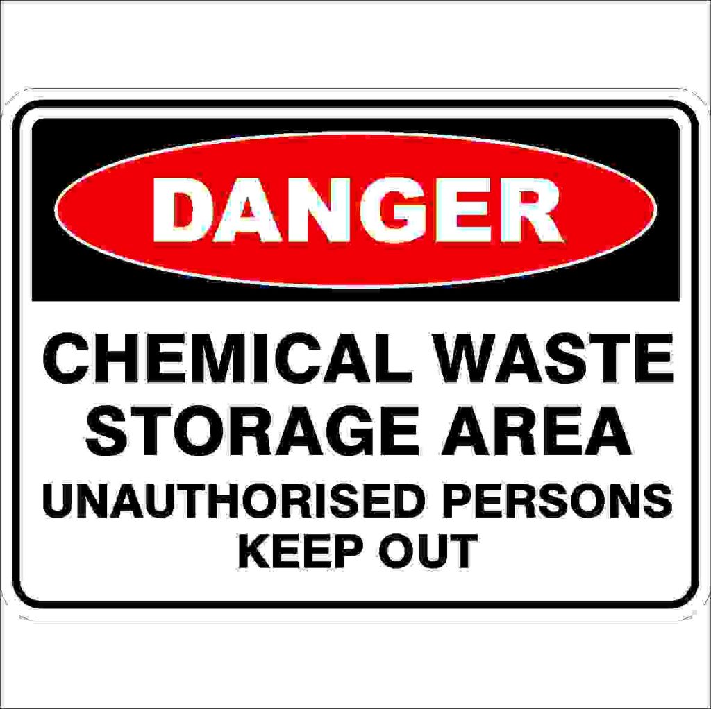 chemical-waste-storage-area-unauthorised-persons-keep-out-umbarra