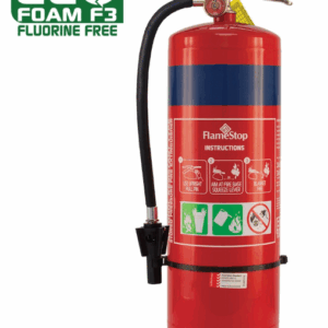 FlameStop 9.0L ECO Foam F3 Fluorine Free Foam Type Portable Fire Extinguisher